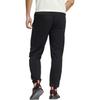 Adidas Originals Knitted Sweatpants Men's Black Moderate Cuffed Pants HM8025