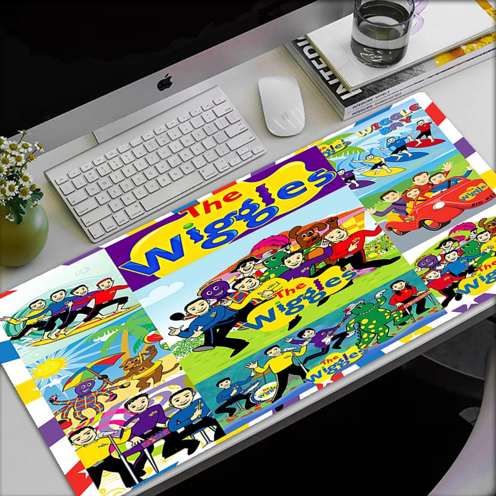 The Wiggles Theme Mouse Pad, Non Slip Rubber Base, Multifunctional Office & Home Decor, Perfect for Workspace Personalization.