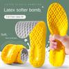 PU Insole Feels Like Stepping On Feces, Sports Insole for Men and Women, Elastic Thickened Shock Absorption, Breathable and Sweat Absorbing Soft Sole