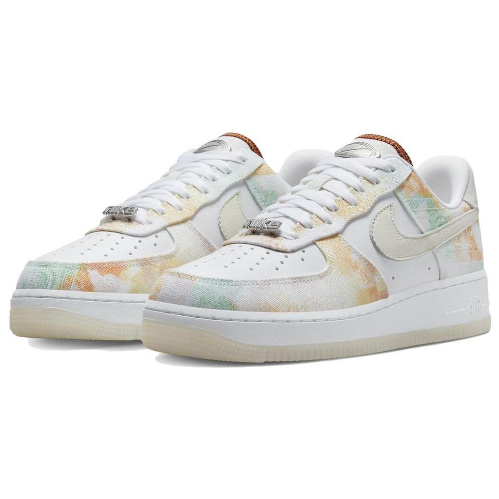 Nike Air Force 1 07 LX Pastel Paisley Women Sneakers White Phantom Mint-Foam FJ7739-101