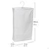Надверная корзина для белья, Хранение грязной одежды, Складная, для шкафа и общежития