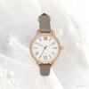 [Fieldwork] Женские часы с аналоговым кожаным ремешком и циферблатом Stone Elegant Gray Lassie JN010-5 Gray