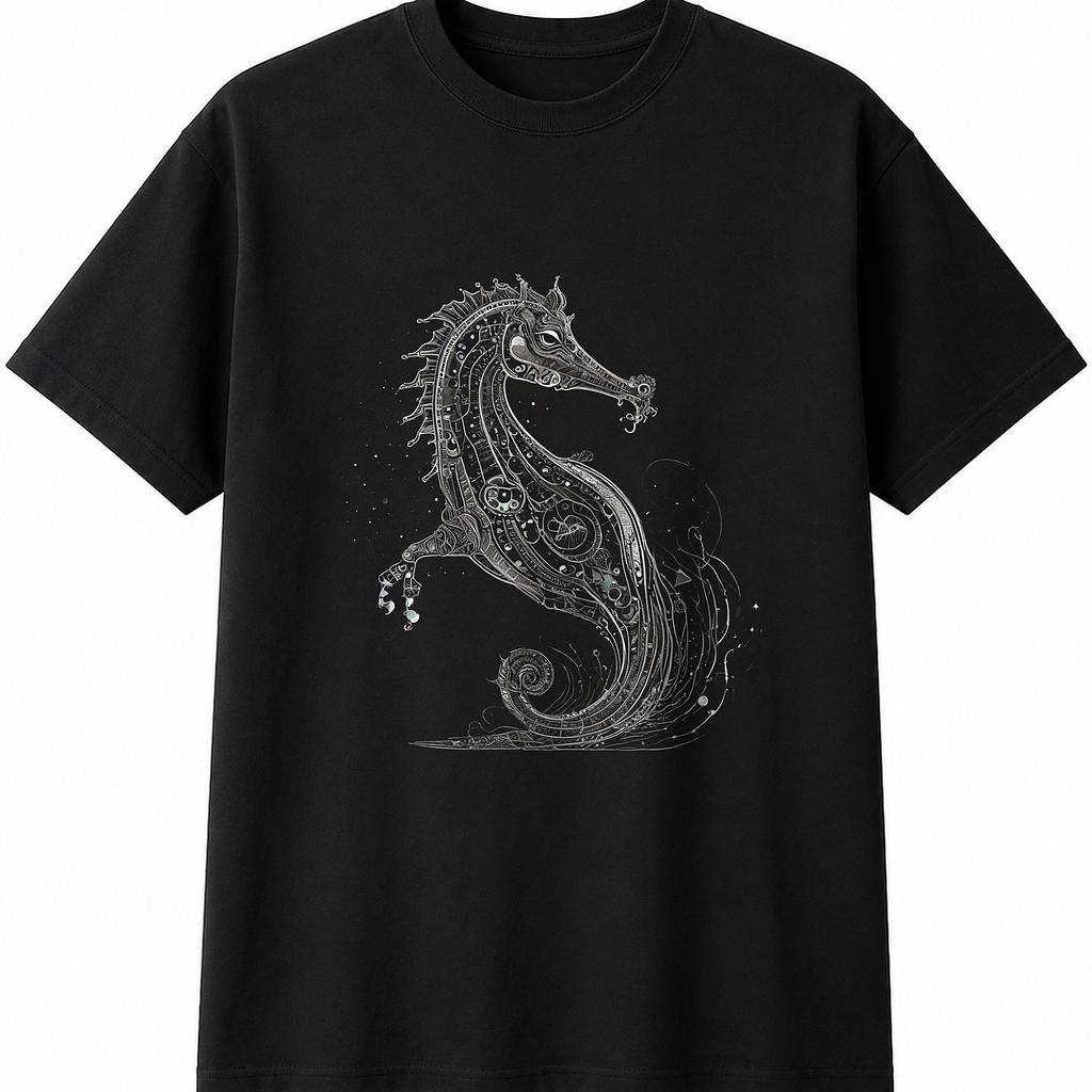 Seahorse Sea Ocean Mens Womens T-Shirt Nature Unisex Novelty Gift Tee Funny