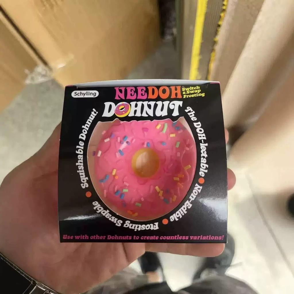 2026 New Arrival Schylling NeeDoh Jelly Donut Squeeze Toy Stress Relief Squishy Toy with Slow Rebound Perfect Gift D 4