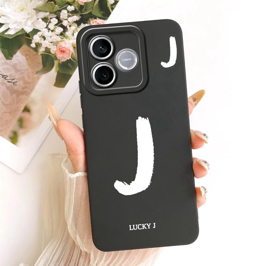 New Fashion Letter Phone Case For Honor 600 Lite 5G Honor600 Soft Silicone Cases For Honor 600 600Lite Shockproof Covers Bumpers