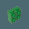 50 г строительных блоков MOC с мелкими деталями и соединением - Запасные части и отдельные детали с односторонними кубиками на четыре штырька