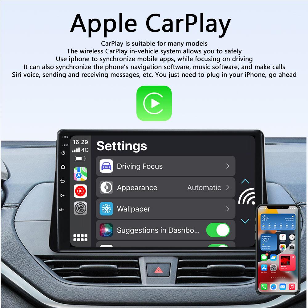 Беспроводной адаптер CarPlay для Apple iPhone, проводной к беспроводному Carplay Dongle Plug And Play USB WiFi Быстрое подключение Автомобильный бокс