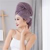 Супервпитывающее эластичное полотенце для волос для женщин - очень большое полотенце-обертка из микрофибры с повязкой на голову