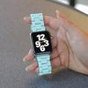 Смоляной ремешок для Apple Watch Ремешок 45 мм 44 мм 42 мм 40 мм 41 мм 45 мм Металлическая пряжка correa браслет iwatch серия 8 7 6 5 4 Ultra 49 мм