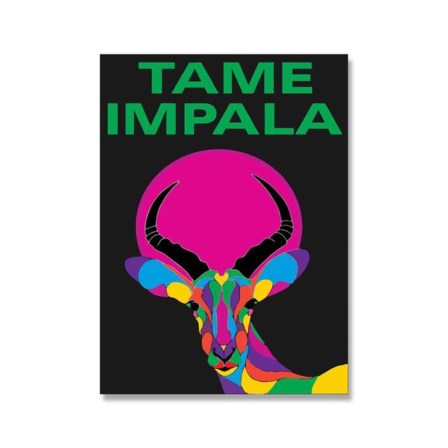 Мода Tame Impala Band Wall Art Печать Плакатов Абстрактная Музыка Рок Человек Обложка Холст Картина Картина Гостиная Спальня Домашний Декор