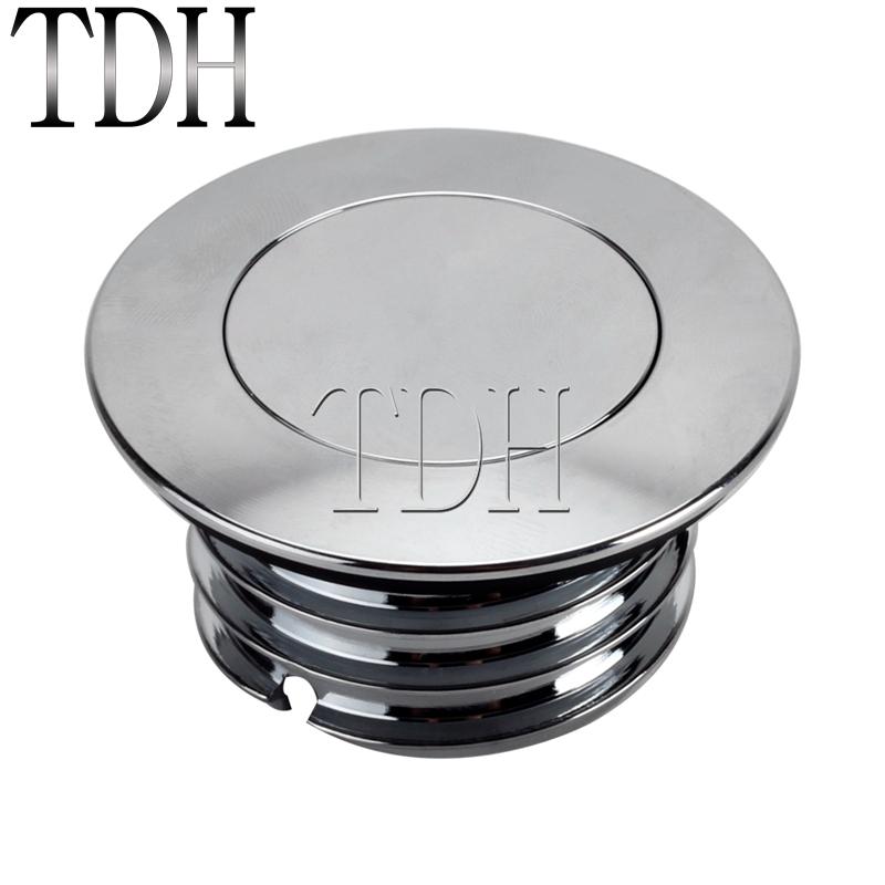 Motorbike Right Hand Thread Reservoir Fuel Tank Cap Pop Up Gas Cap For Harley Road Glide CVO FLTRXSE Street Glide ST Special 21+
