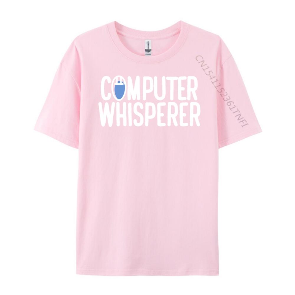 Pc Nerd Techie It Technician Computer Whisperer Blue And White Graphic T Shirts Women Classic Funny Gifts Big Size