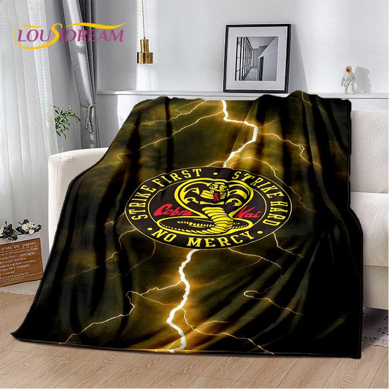 ТВ каратэ Кобра Кай Аманда мягкое плюшевое одеяло, фланелевое одеяло, одеяло для гостиной, спальни, кровати, дивана, чехол для пикника, детское