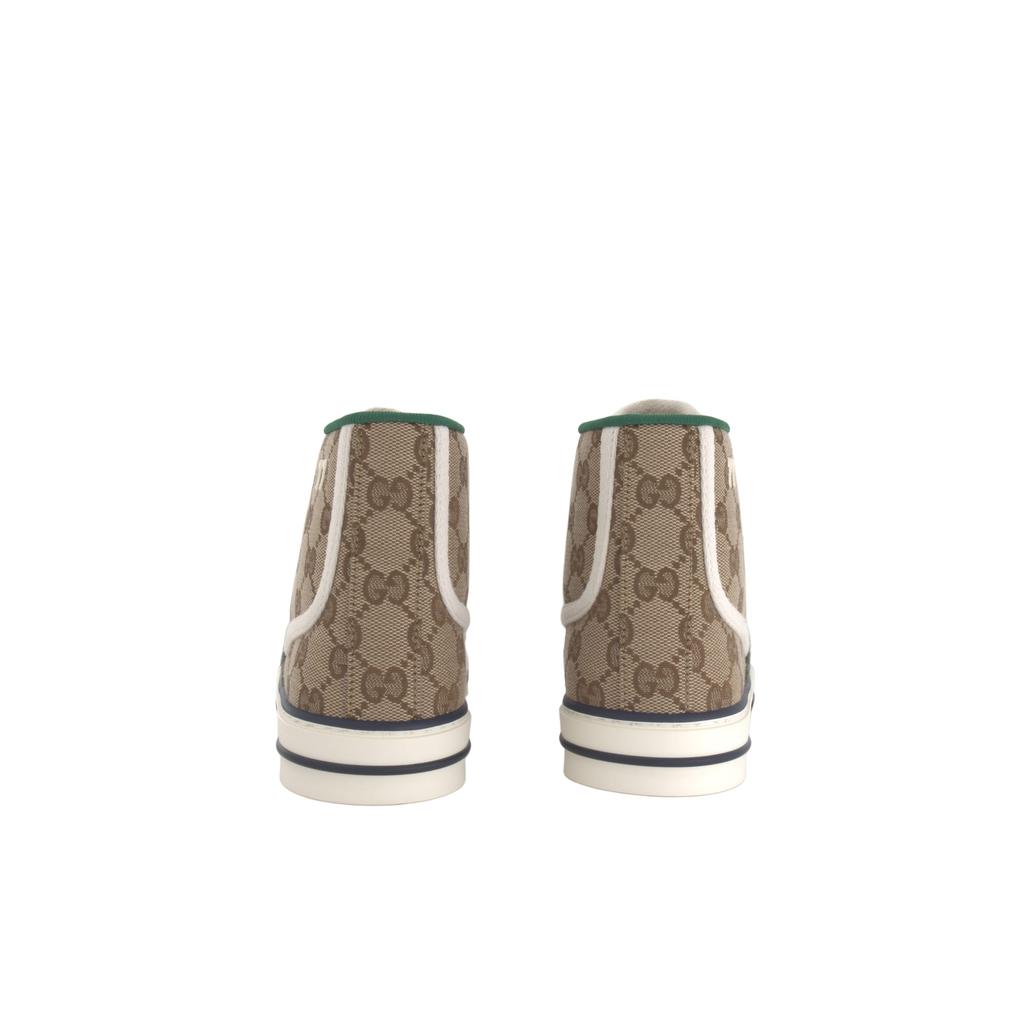Gucci Женские Теннис 1977 Высокие 'Бежевый Эбони' Женские 627838 HVK70 9765
