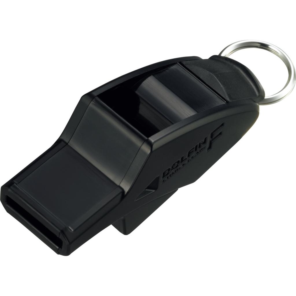 Molten Soccer Referee Whistle, Dolphin F, Black, RA0070-K