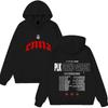 Rapper PLK Grand Garcon 2026 Tour Print Hoodie Men Women Hip-hop Pullover Winter Loose Casual Vintage Harajuku Street Sweatshirt