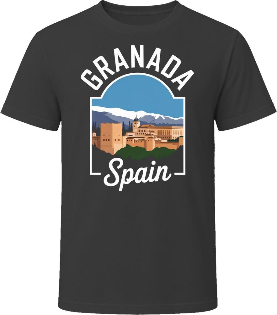 Granada Spain Tourist Vacation Gift Tee T Shirt