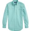 Polo Solid Color Single-Breasted Long Sleeve Shirt Men Shirts Green MNPOWOV16823995-300
