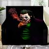 Jo-ker In Green Suit Blanket Flannel Throw for Sofa, Indoor, Camping, Living Room, Office, Chair, And Bed Soft Birthday Gift