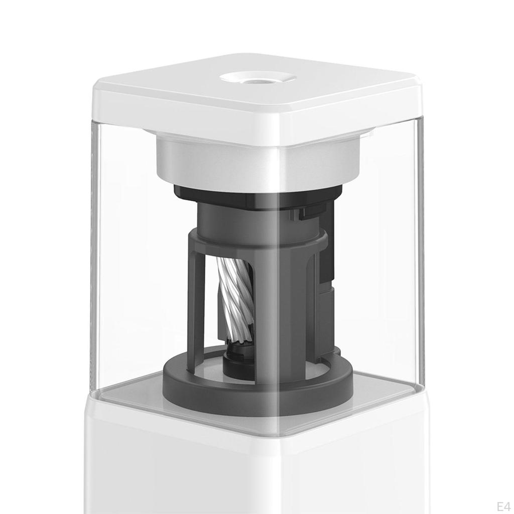 Электрическая точилка для карандашей, автоматическая, подарки на день рождения, быстрая заточка, портативная по дереву