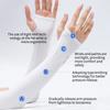 1 пара женских спортивных рукавов Ice Silk, солнцезащитных перчаток для защиты рук, охлаждающих перчаток для бега, рыбалки, велосипеда