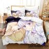 3D печать аниме каваи девушки новый игровой комплект постельного белья односпальный двуспальный двуспальный комплект постельного белья для взрослых и детей спальня пододеяльник наборы