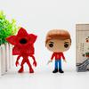 8 шт./комплект Фигурки Мультяшных Аниме Персонажей Stranger Things Милая Один Демагорггон Коллекционные Украшения Модели Игрушки ПВХ Развлекательные Безопасные для Игры