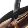 Used Chloe Charlotte Tote Bag leather Beige Black Used Women