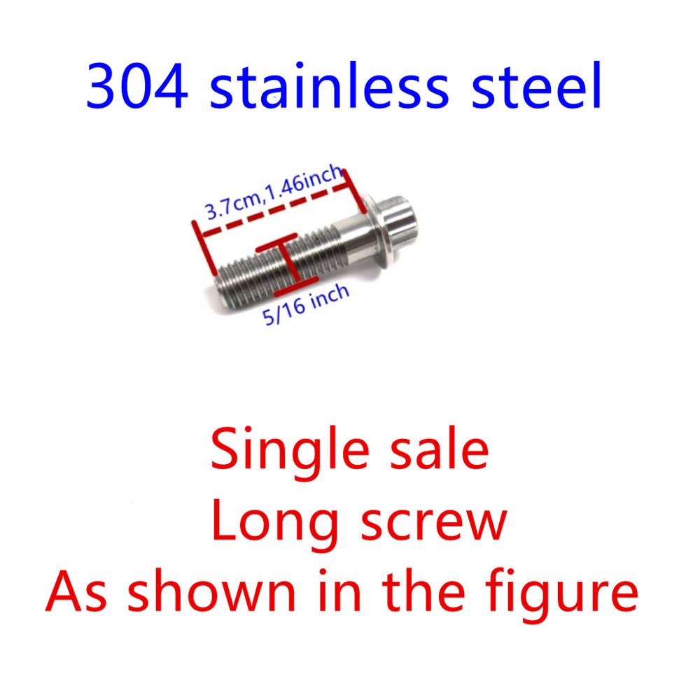 Stainless steel front brake caliper bolts For Harley Softail Breakout Touring Electra Glide FLHX Dyna Sportster XL883iron 02-23