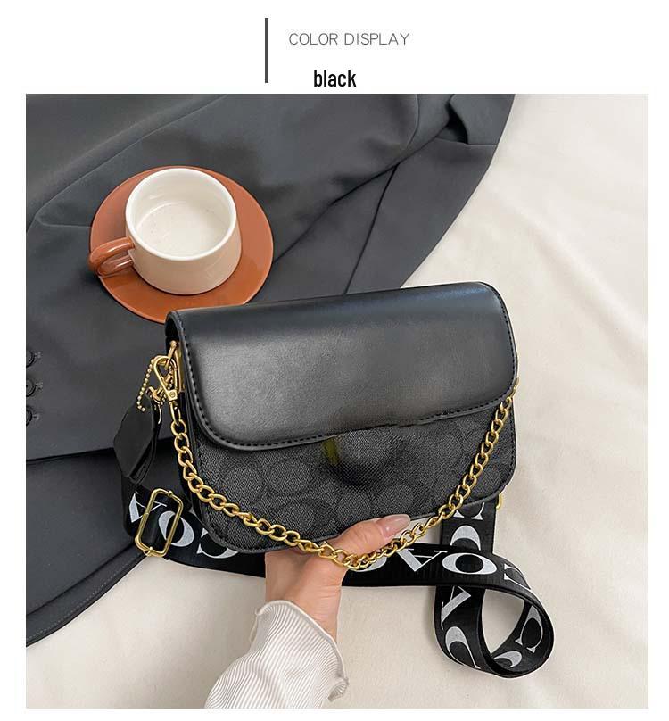 Женская стильная маленькая квадратная сумка кроссбоди высокого класса 2025 года с универсальным принтом