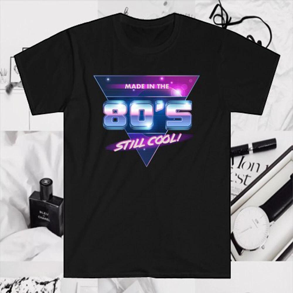 Made in The 80's 1980 Kids Men's Black Size S to 5XL