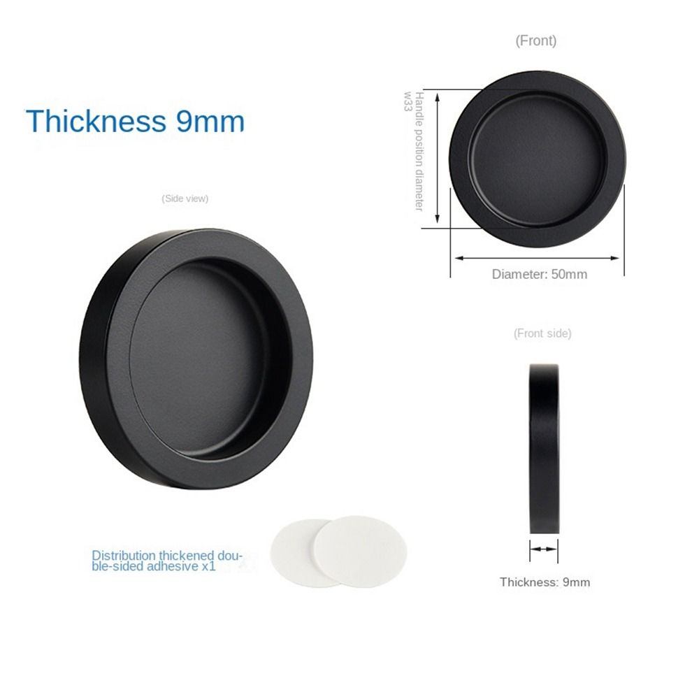 Встроенная невидимая дверная ручка, мебельные ручки из алюминиевого сплава, ручки для шкафов, стеклянные двери