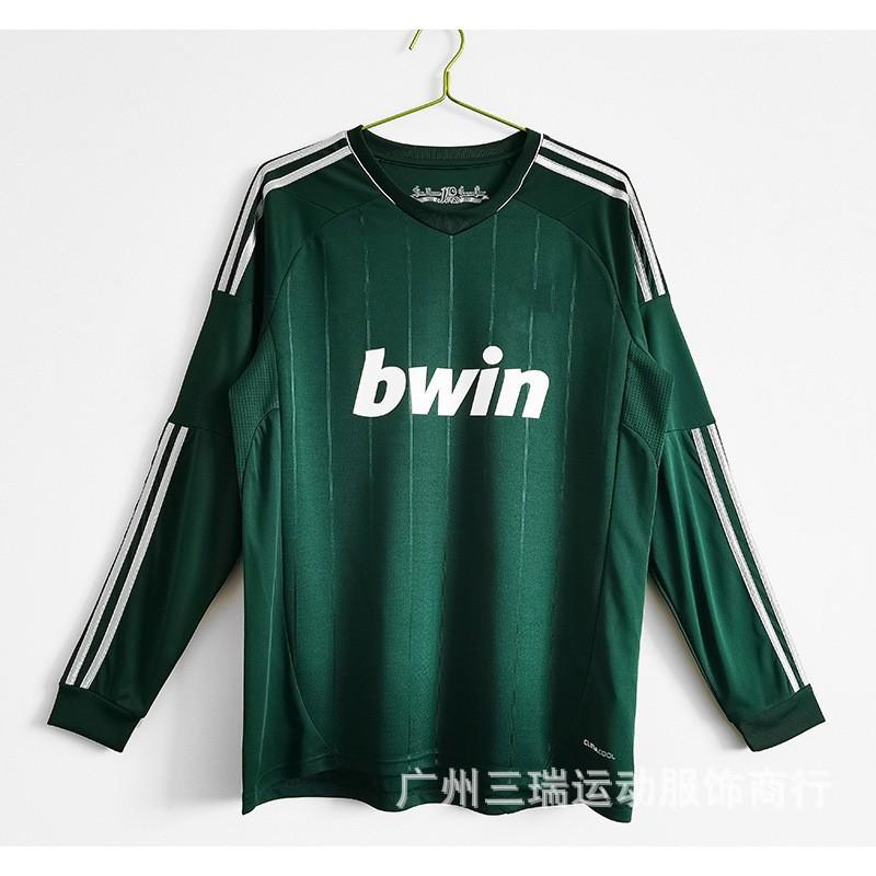 Retro Long Sleeve Football Jersey Men Women Adult Team Sports Training