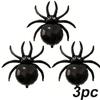 1/5/10/20PC Halloween Large Spider Balloon Black Foil Balloons Party Trick Joke Decor Haunted Hous Horror Props Wall Decoration