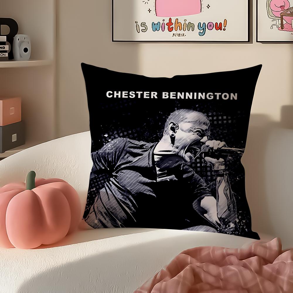 Чехол для подушки Singer CChester BBennington Наволочка Короткий плюш Невидимая молния Комната Диван Чехол для подушки