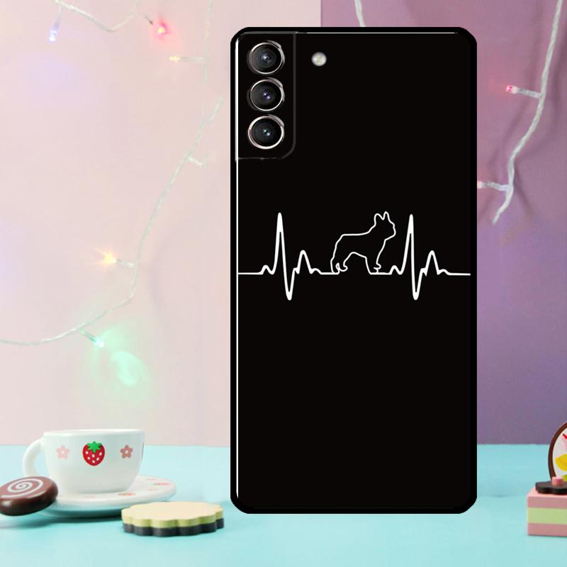 Чехол для телефона Samsung Galaxy с французским бульдогом S21 S20 FE S22 S23 S24 Ultra Note 10 Plus Note 20 S8 S9 S10