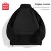 MINISO Men's Thickened Stand-Collar Fleece Jacket