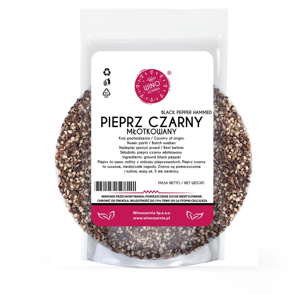 Pieprz czarny młotkowany grys - 500g