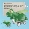 Children's Press Cloak Dinosaur Inertia Car Toy