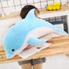 Large Plush Dolphin Toys Stuffed Sea Animal Cute Girls Dolls Soft Baby Sleeping Pillow Christmas Birthday Gift For Children