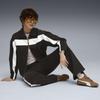 Puma T7 Удобная Универсальная Спортивная Повседневная Куртка Colorblock Укороченная Куртка на Двойной Молнии с Маленьким Логотипом Женская Черная