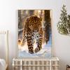 5d DIY Diamond Painting Cross Stitch Animal Leopard Diamond Embroidery Mosaic Full Round Drill Home Decor Arts