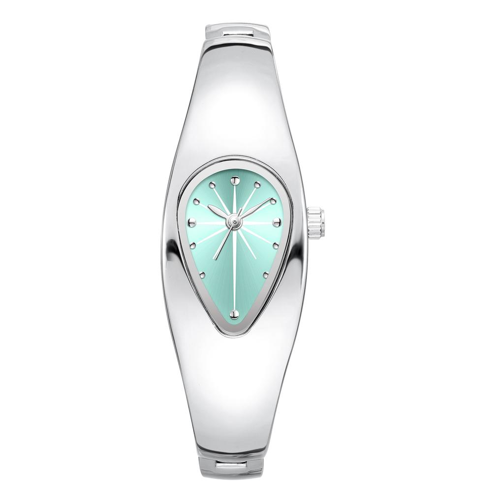 Кварцевые часы Мужские Женские Капля Воды Винтаж Y2k Специальное Лезвие Креативный Дизайн Лезвия Высококачественная Сталь Уникальный Браслет Мужские Часы