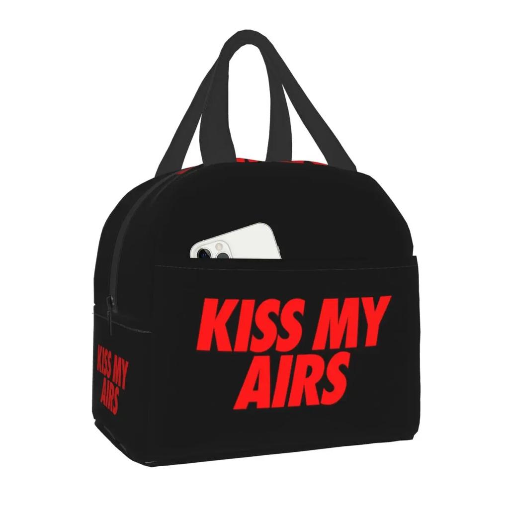 Kiss My Airs портативный ланч-бокс для женщин, детей, школьников, термохолодильник, сумки для еды, сумка для хранения на открытом воздухе, для пикника