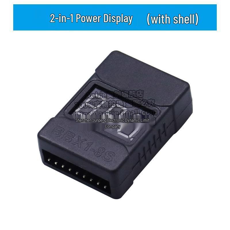 2-in-1 Adjustable 1-8S Battery Monitor & Low Voltage Alarm Buzzer