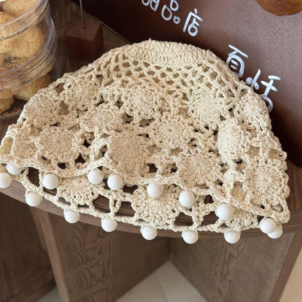 Цветочные вязаные шапки милая этническая шапка милая вязаная шапка для улицы