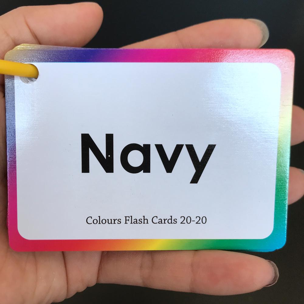 Игрушки Монтессори для детей Раннее обучение Английские карточки Флэш Развивающие игрушки Детское познание Карточка со словом Форма Животное Цвет Игрушка