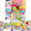 Adorable Fluffy Plush Keychain Doll Cute Cartoon Character For Girls And Students