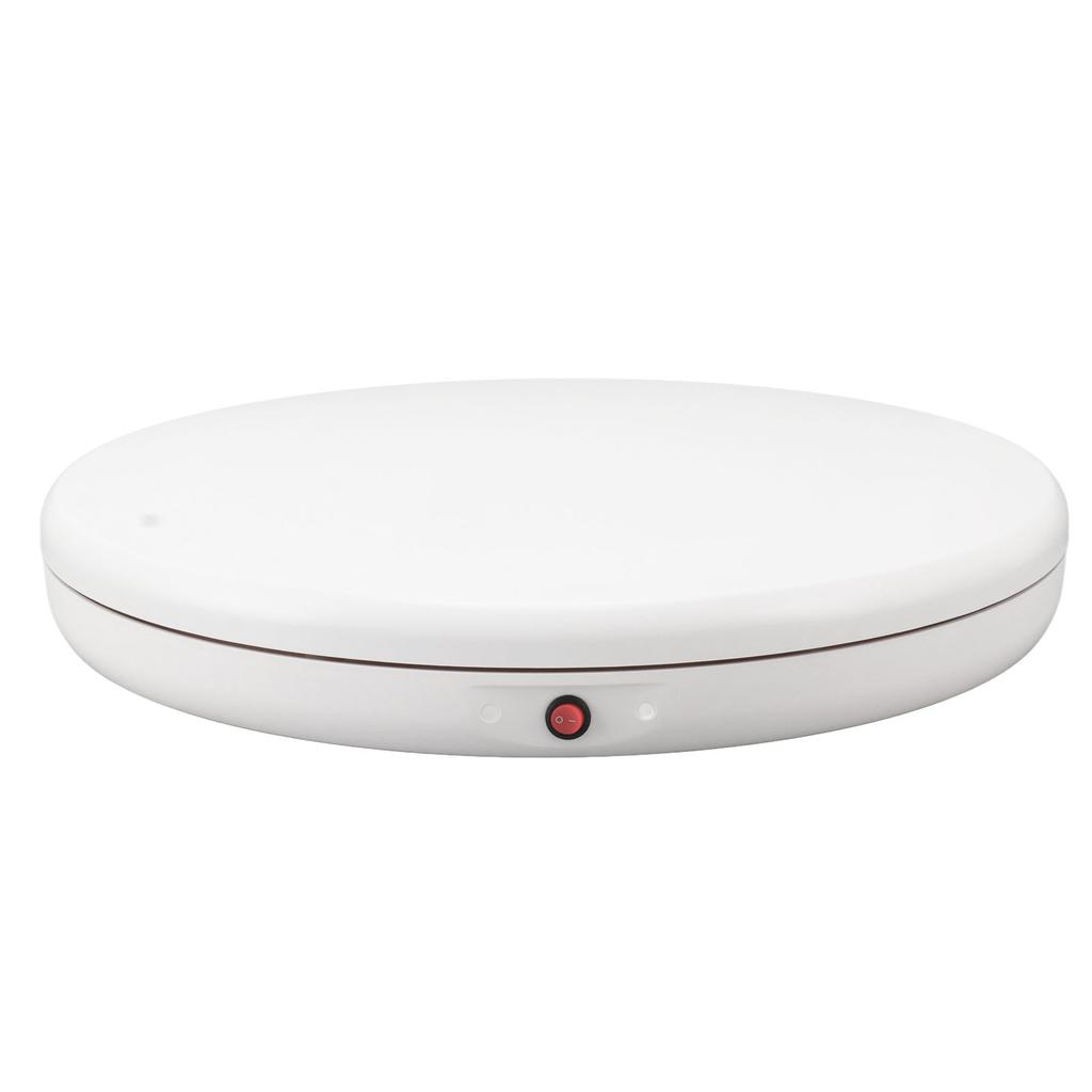 Motorized Display Turntable Remote Control Display Stand 45cm 100‑240V for Photography EU Plug