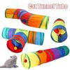 Collapsible Small Bell Small Animals Pet Supplies Cat Tunnel Tube Play Tunnel Hamster House Tunnel
